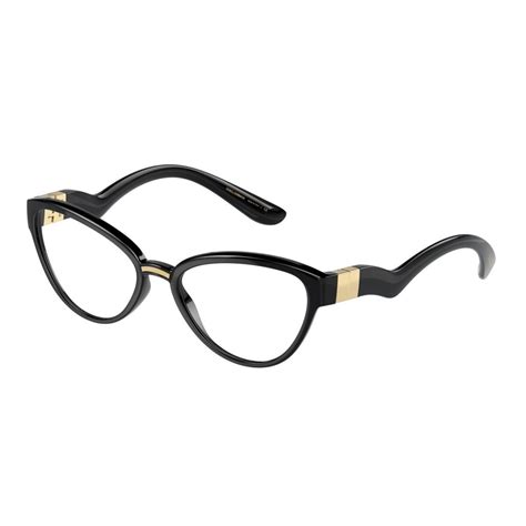 oculos de grau dolce gabbana preto|DOLCE & GABBANA EYEWEAR .